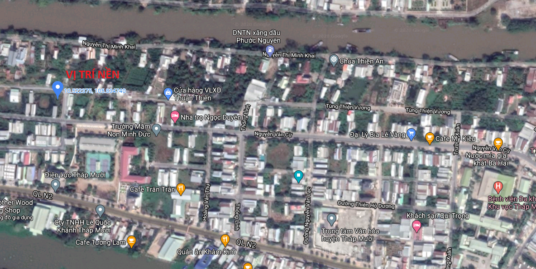 Bán nền góc đường Lê Hồng Phong, KDC Khóm 2 TT. Mỹ An, huyện Tháp Mười, tỉnh Đồng Tháp